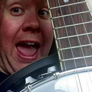Me with my banjo
